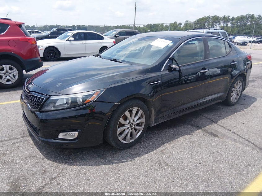 Vin: knagm4a73f5613888, lot: 45730788, kia optima lx 20152