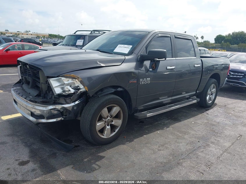 Vin: 1c6rr6lt0js248252, lot: 45730807, ram 1500 big horn  4x2 5'7 box 20182