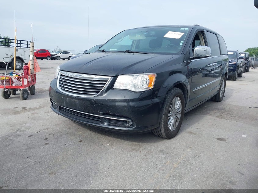 Vin: 2c4rc1cg6gr113156, lot: 45730837, chrysler town & country touring-l anniversary edition 20162