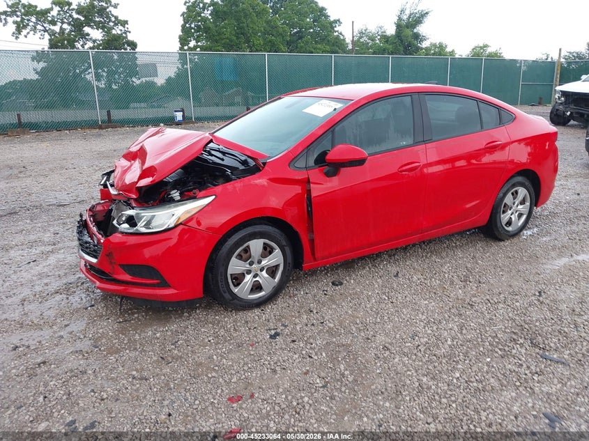 2017 Chevrolet Cruze Ls Auto 1G1BC5SM6H7157685 photo 1