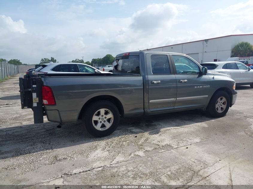 1C6RD6GP3CS291675 2012 Ram 1500 4.7 Slt Grey