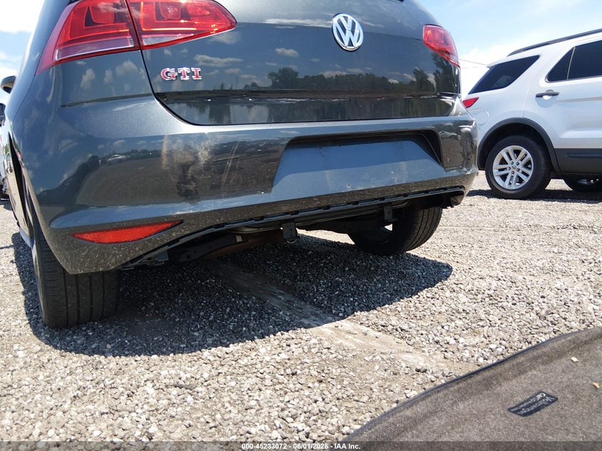 2017 Volkswagen Golf Gti Se 4-Door VIN: 3VW547AU8HM008387 Lot: 45233072