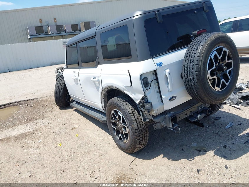 2023 Ford Bronco Outer Banks VIN: 1FMEE5DP8PLB68677 Lot: 45233081