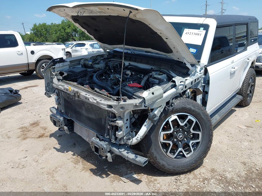 2023 Ford Bronco Outer Banks VIN: 1FMEE5DP8PLB68677 Lot: 45233081