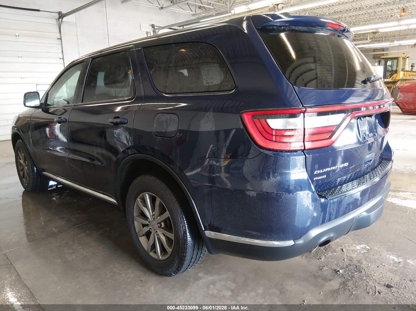 2017 Dodge Durango Special Service Awd VIN: 1C4SDJFT9HC935466 Lot: 45233099