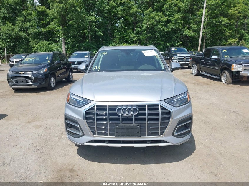 2022 Audi Q5 Premium Plus 40 Tfsi Quattro S Tronic VIN: WA1BBAFY5N2129797 Lot: 45233107