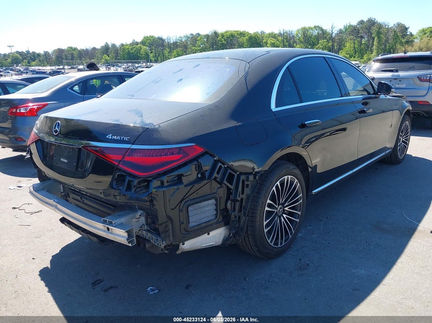 Vin: w1k6g7gb7ma037008, lot: 45730914, mercedes-benz s 580 4matic 20214