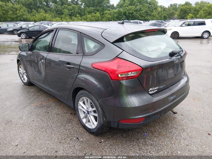 Vin: 1fadp3k25hl249780, lot: 45730939, ford focus se 20173