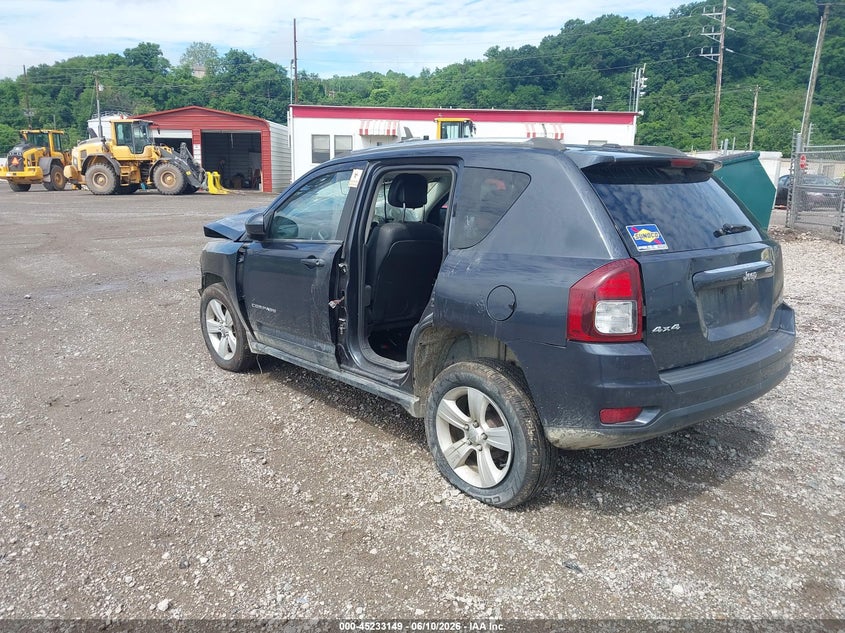 Vin: 1c4njdeb9fd130848, lot: 45730940, jeep compass latitude 20153