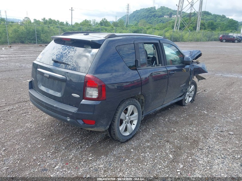 Vin: 1c4njdeb9fd130848, lot: 45730940, jeep compass latitude 20154