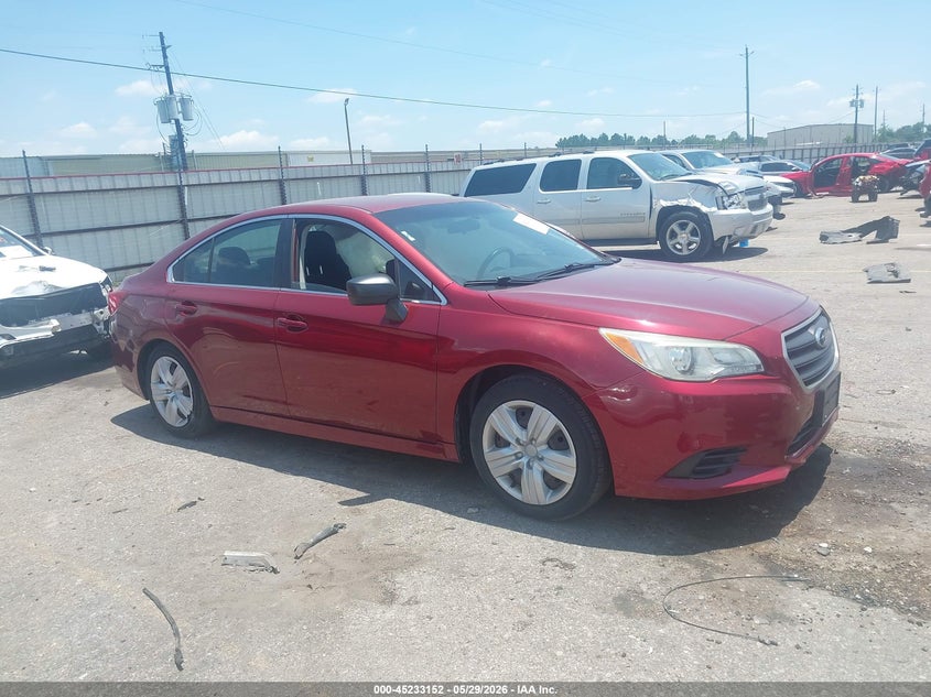 2015 Subaru Legacy 2.5I VIN: 4S3BNAA61F3046561 Lot: 45233152
