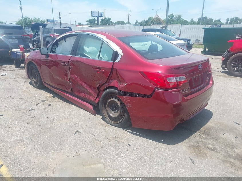 Vin: 4s3bnaa61f3046561, lot: 45730943, subaru legacy 2.5i 20153