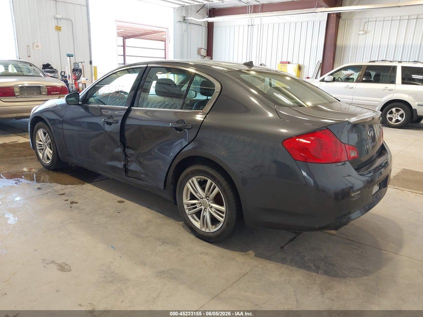 Vin: jn1cv6ar8cm975361, lot: 45730946, infiniti g37x 20123