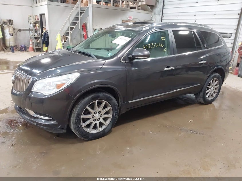 Vin: 5gakrakd8hj121533, lot: 45730957, buick enclave convenience 20172