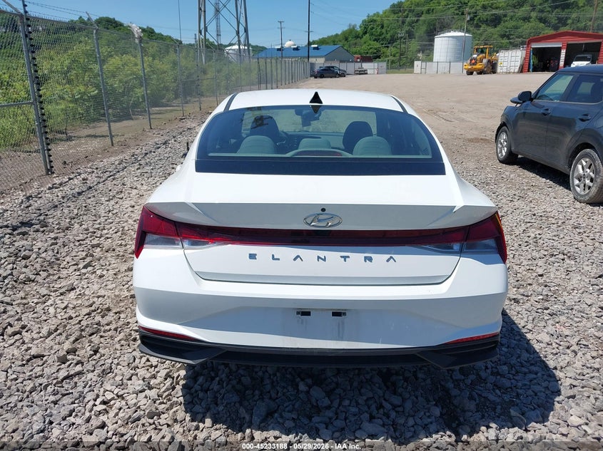 2022 Hyundai Elantra Sel VIN: 5NPLM4AG6NH074635 Lot: 45233188