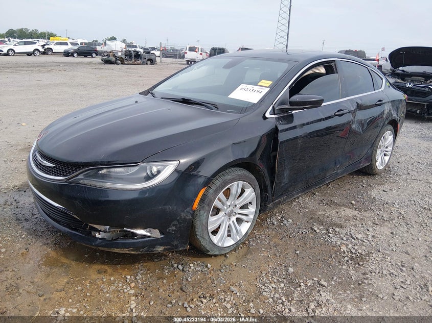 Vin: 1c3cccag9gn119006, lot: 45730985, chrysler 200 limited platinum 20162