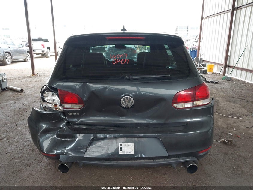 2014 Volkswagen Gti Driver's Edition VIN: WVWGD7AJ7EW010399 Lot: 45233201