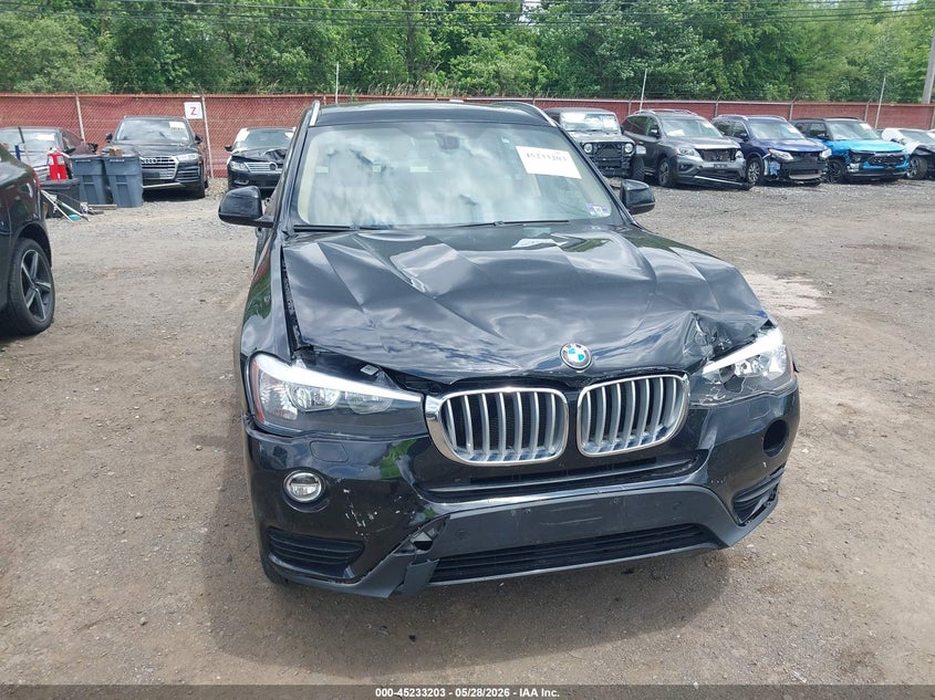 2016 BMW X3 xDrive28I VIN: 5UXWX9C57G0D71282 Lot: 45233203
