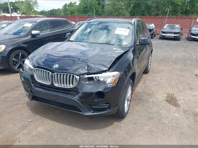 2016 BMW X3 xDrive28I VIN: 5UXWX9C57G0D71282 Lot: 45233203