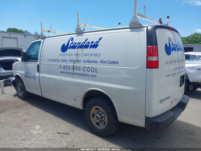 Vin: 1gtw7afgxj1181085, lot: 45731008, gmc savana 2500 work van 20183