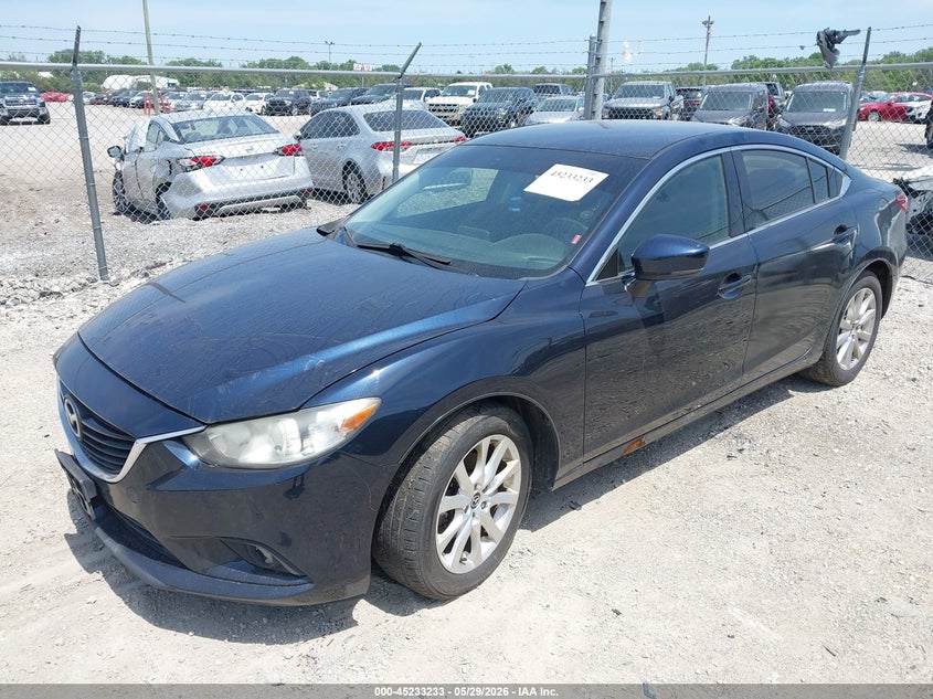Vin: jm1gl1u58h1101245, lot: 45731024, mazda mazda6 sport 20172