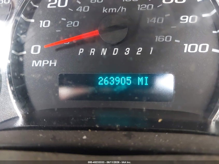 2009 GMC Savana Cutaway Work Van VIN: 1GDJG31K391138734 Lot: 45233333