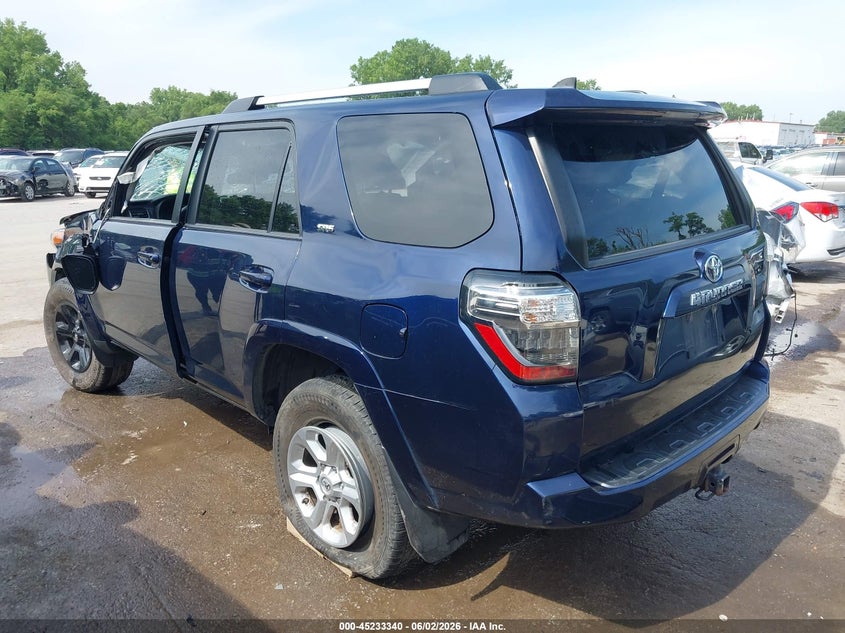Vin: jtemu5jr9m5942892, lot: 45731131, toyota 4runner sr5 20213