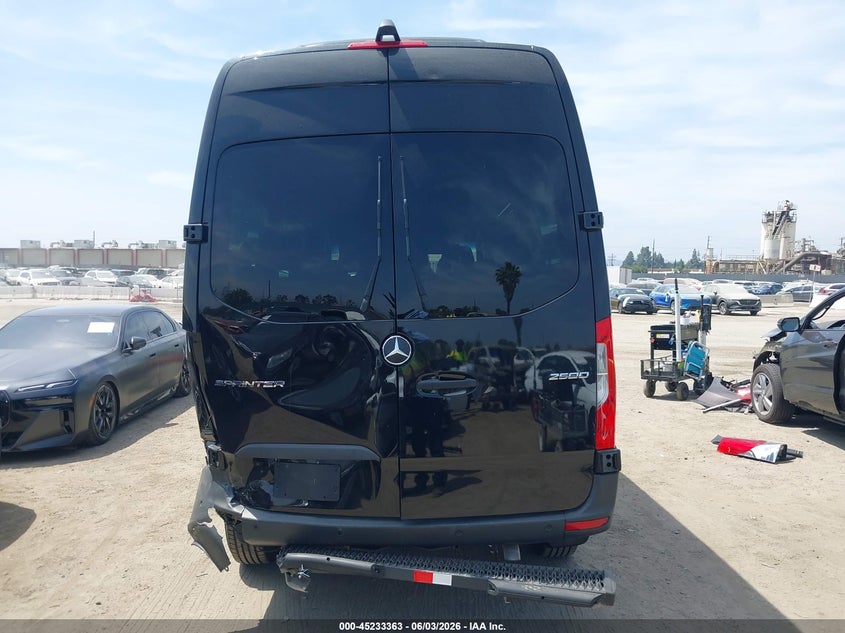 2024 Mercedes-Benz Sprinter 2500 Standard Roof 4-Cyl Diesel VIN: W1Z4KFHY6RP663772 Lot: 45233363