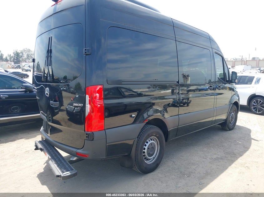 Vin: w1z4kfhy6rp663772, lot: 45731154, mercedes-benz sprinter 2500 standard roof 4-cyl diesel 20244