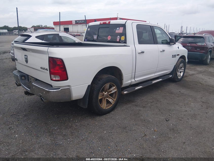 Vin: 1c6rr7lm3es337687, lot: 45731155, ram 1500 big horn 20144