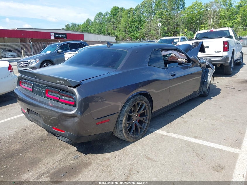 Vin: 2c3cdzc99gh308407, lot: 45731167, dodge challenger srt hellcat 20164