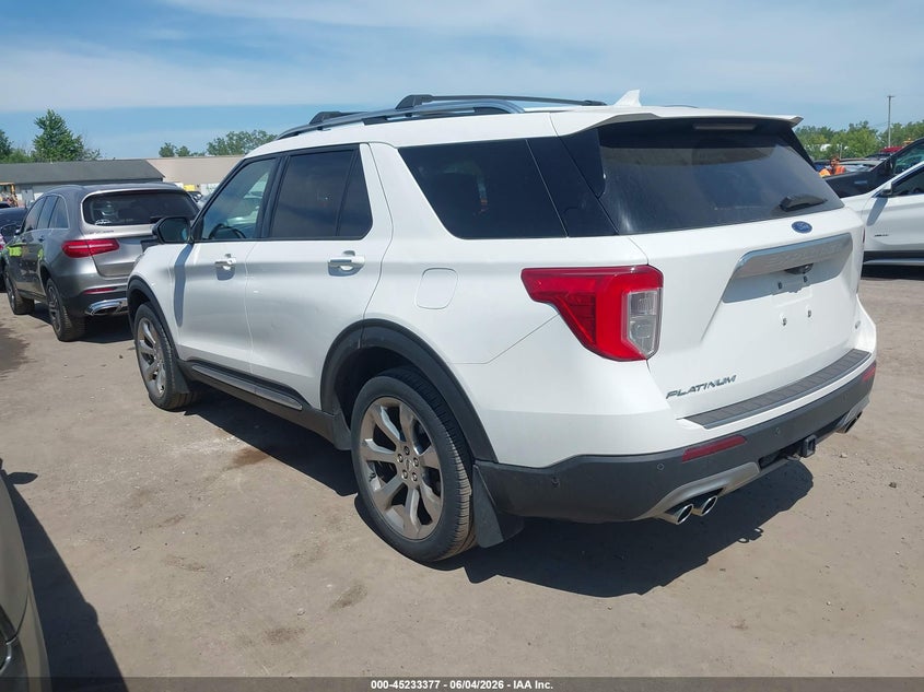 Vin: 1fm5k8hc2lga85699, lot: 45731168, ford explorer platinum 20203