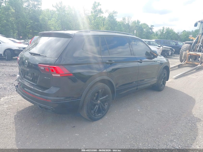 Vin: 3vv8b7ax8rm033017, lot: 45731179, volkswagen tiguan 2.0t se r-line black 20244