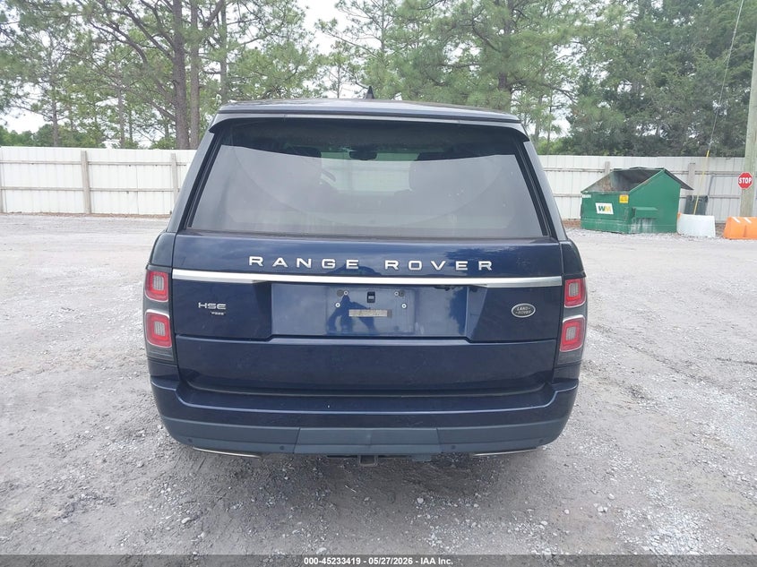 2021 Land Rover Range Rover P525 Westminster VIN: SALGS2SE2MA432580 Lot: 45233419