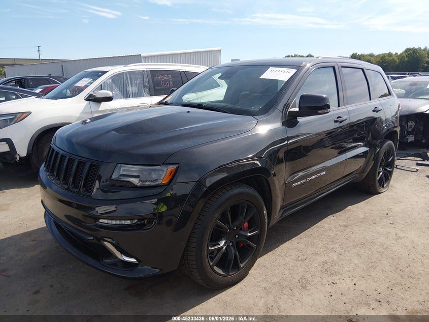 Vin: 1c4rjfdj6gc489281, lot: 45731227, jeep grand cherokee srt 20162