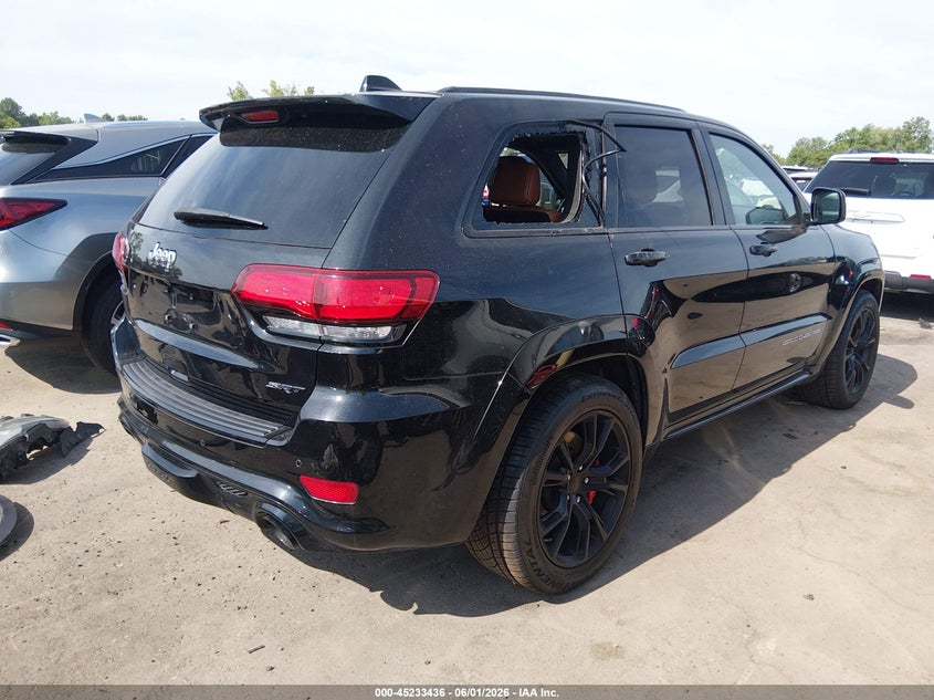 Vin: 1c4rjfdj6gc489281, lot: 45731227, jeep grand cherokee srt 20164