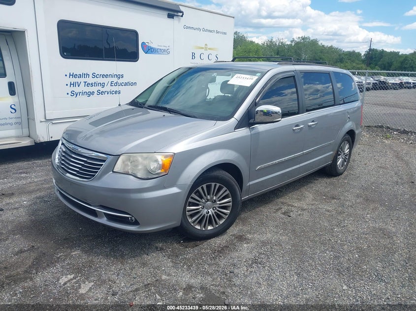 Vin: 2c4rc1cg6fr506699, lot: 45731230, chrysler town & country touring-l 20152