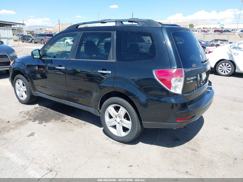 2010 Subaru Forester 2.5 2.5X Premium black Lot 111045233449 Vin JF2SH6CC7AH738764