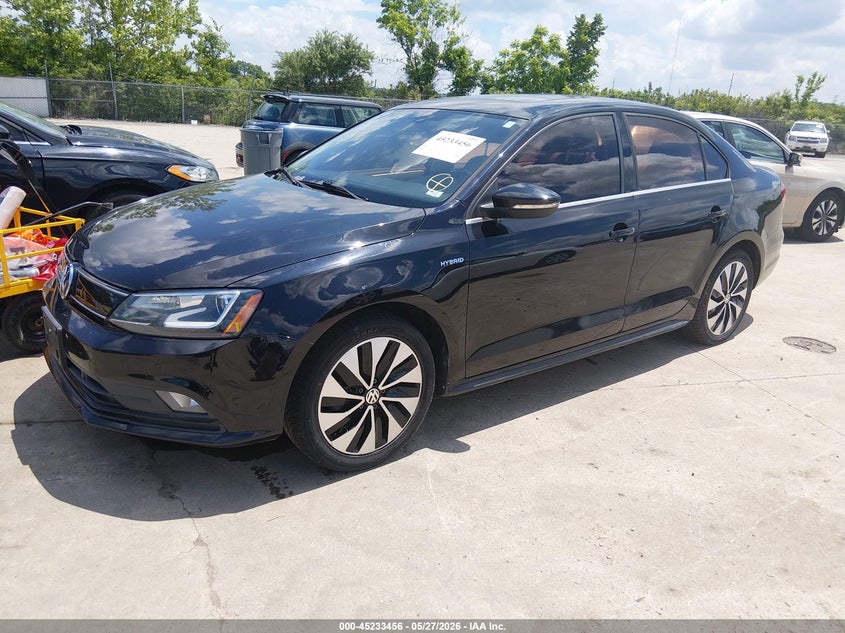 2015 Volkswagen Jetta Hybrid Sel Premium 3VW637AJ4FM408375 photo 1