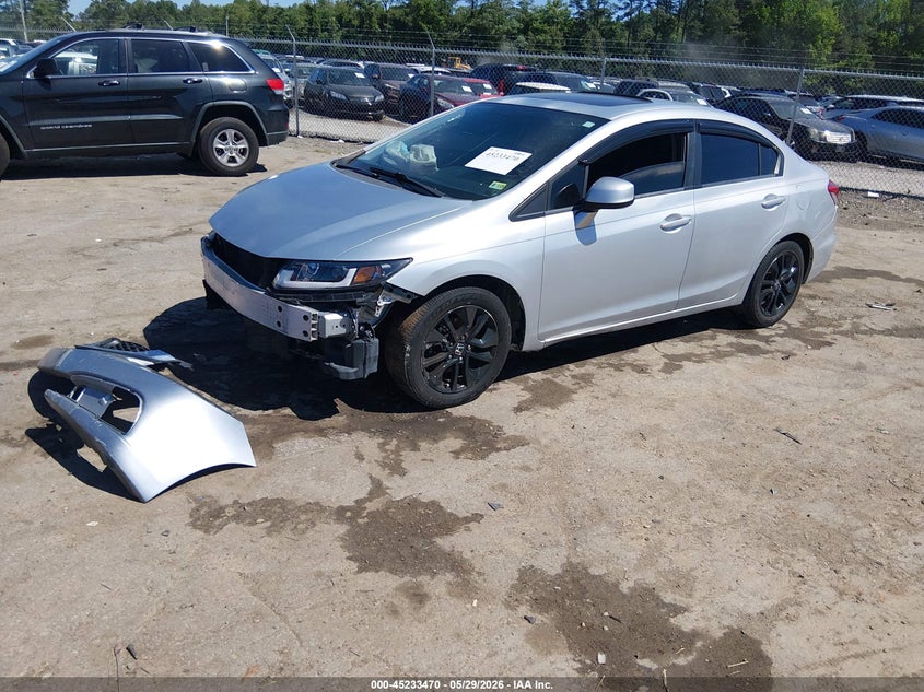 2013 HONDA CIVIC SEDAN 1.8L I-4 VVT, 140HP