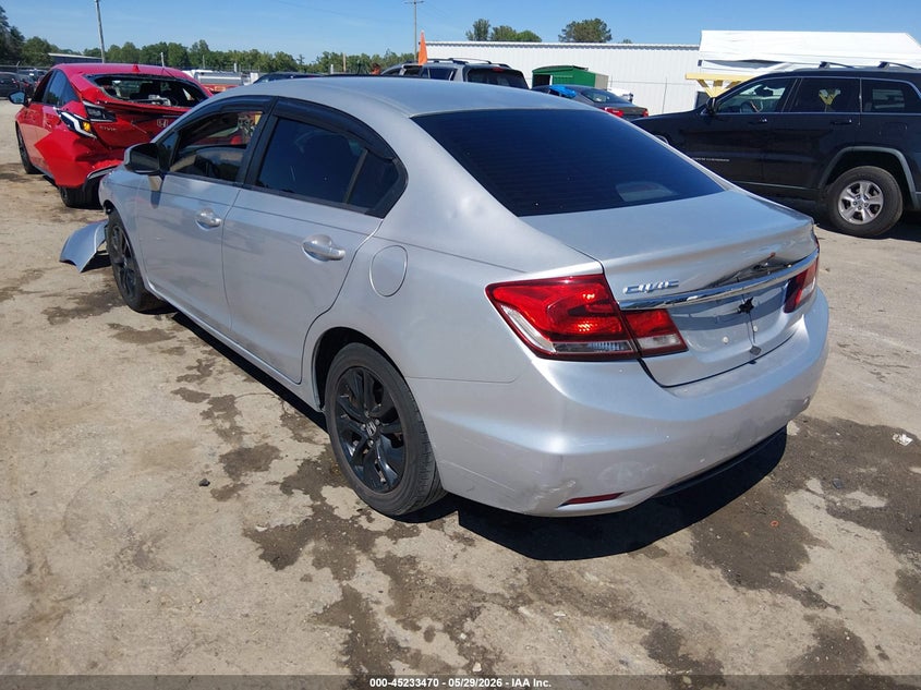 2013 HONDA CIVIC SEDAN 1.8L I-4 VVT, 140HP