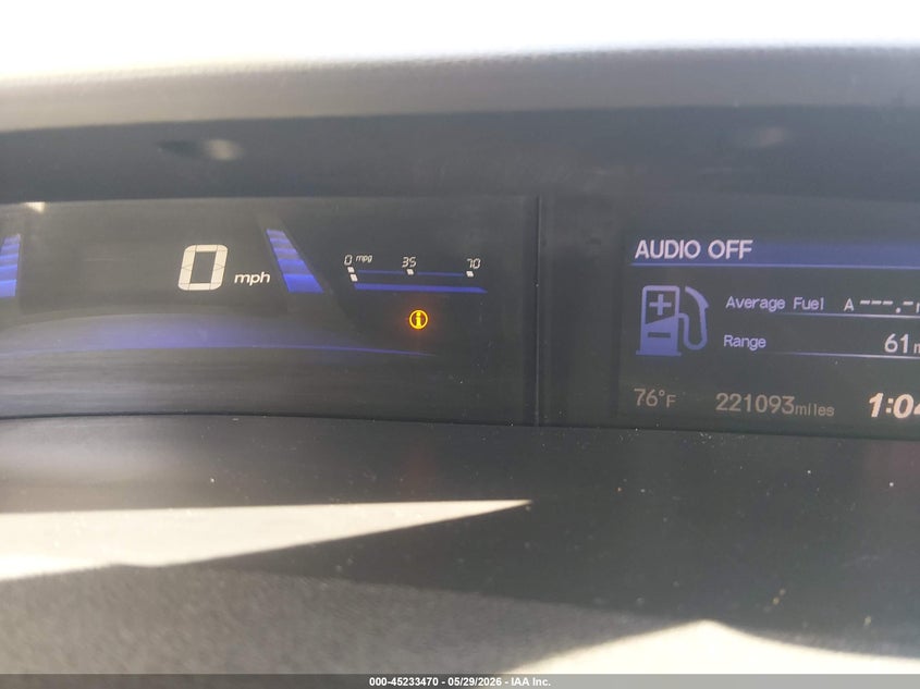 2013 HONDA CIVIC SEDAN 1.8L I-4 VVT, 140HP