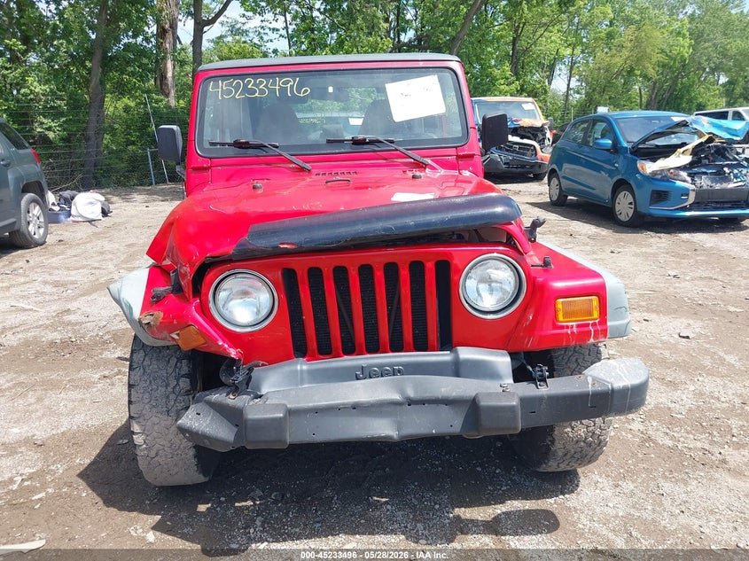 2000 Jeep Wrangler Sport VIN: 1J4FA49S4YP750873 Lot: 45233496