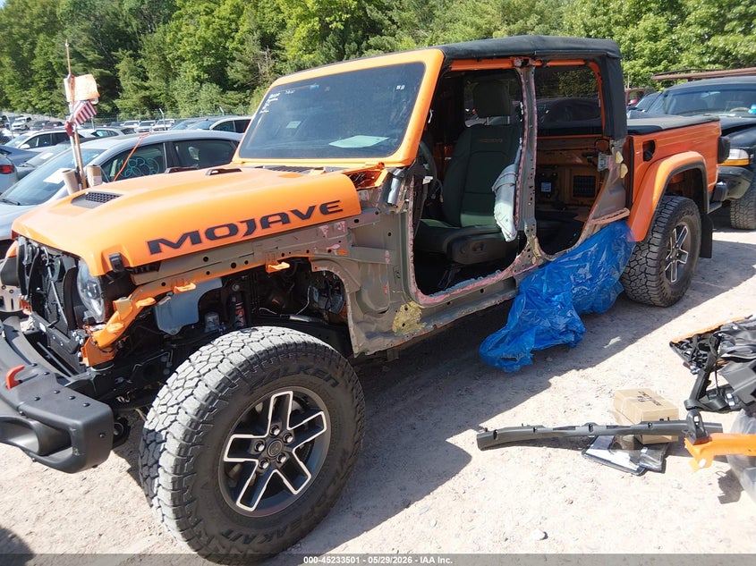 Vin: 1c6rjteg1sl528537, lot: 45731292, jeep gladiator mojave 4x4 20252