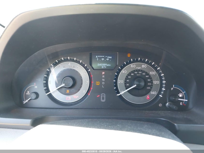 2013 HONDA ODYSSEY VAN 3.5L V-6 VVT, 248HP