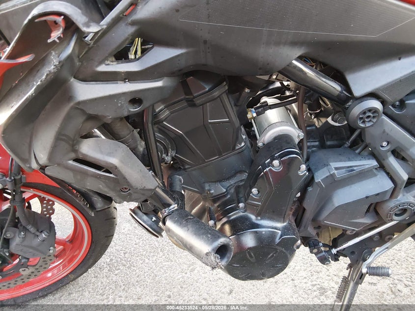 2022 Kawasaki Er650 K VIN: ML5EREK19NDA65683 Lot: 45233524