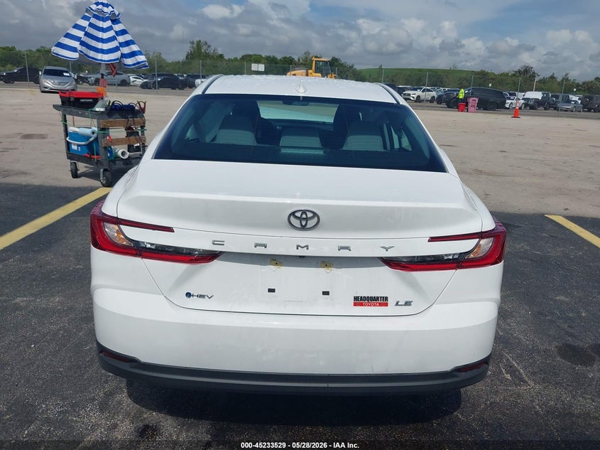 VIN 4T1DAACK1TU694336 2026 TOYOTA CAMRY LE