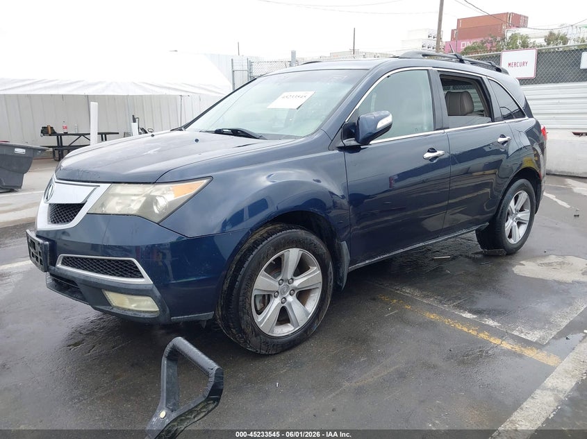 Vin: 2hnyd2h62ah523054, lot: 45731336, acura mdx technology package 20102