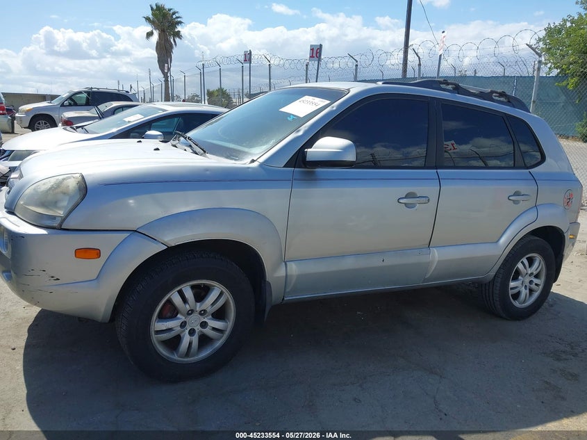 2008 Hyundai Tucson Limited V6/Se VIN: KM8JN12D58U755804 Lot: 45233554