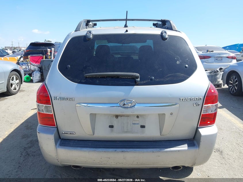 2008 Hyundai Tucson Limited V6/Se VIN: KM8JN12D58U755804 Lot: 45233554